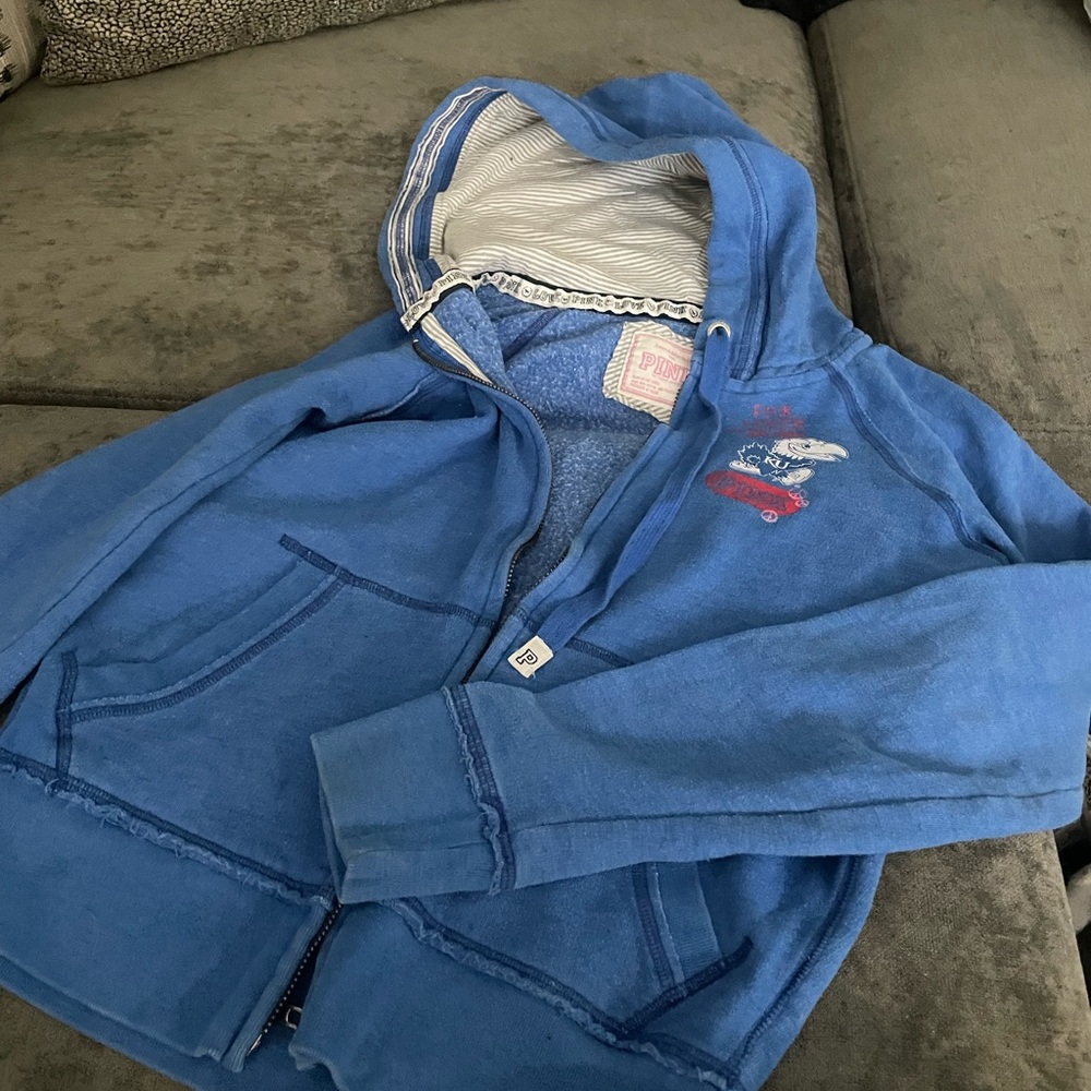 Victoria secret’s Pink, KU jacket